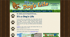 Desktop Screenshot of itsadogslife.ca