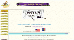 Desktop Screenshot of itsadogslife.org