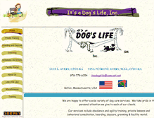 Tablet Screenshot of itsadogslife.org
